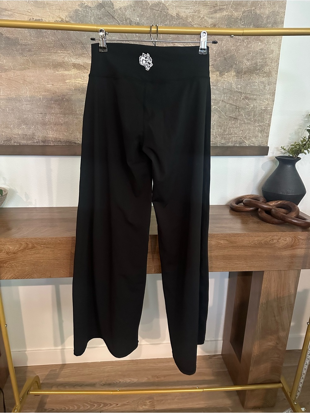 Darc Sport Black Wide-Leg Women's Active Pants Size M